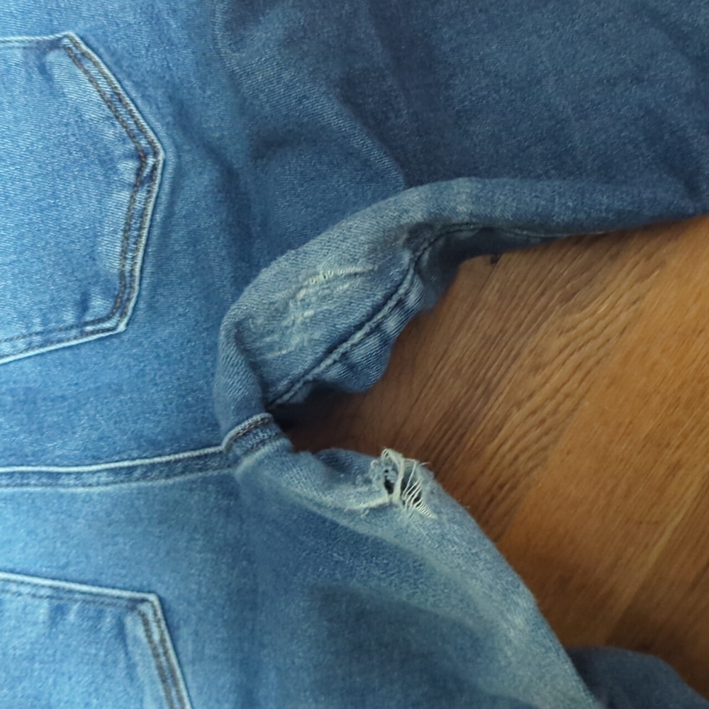 GOOD AMERICAN Cropped GOOD LEGS Jeans Sz 16 - Picture 3 of 5